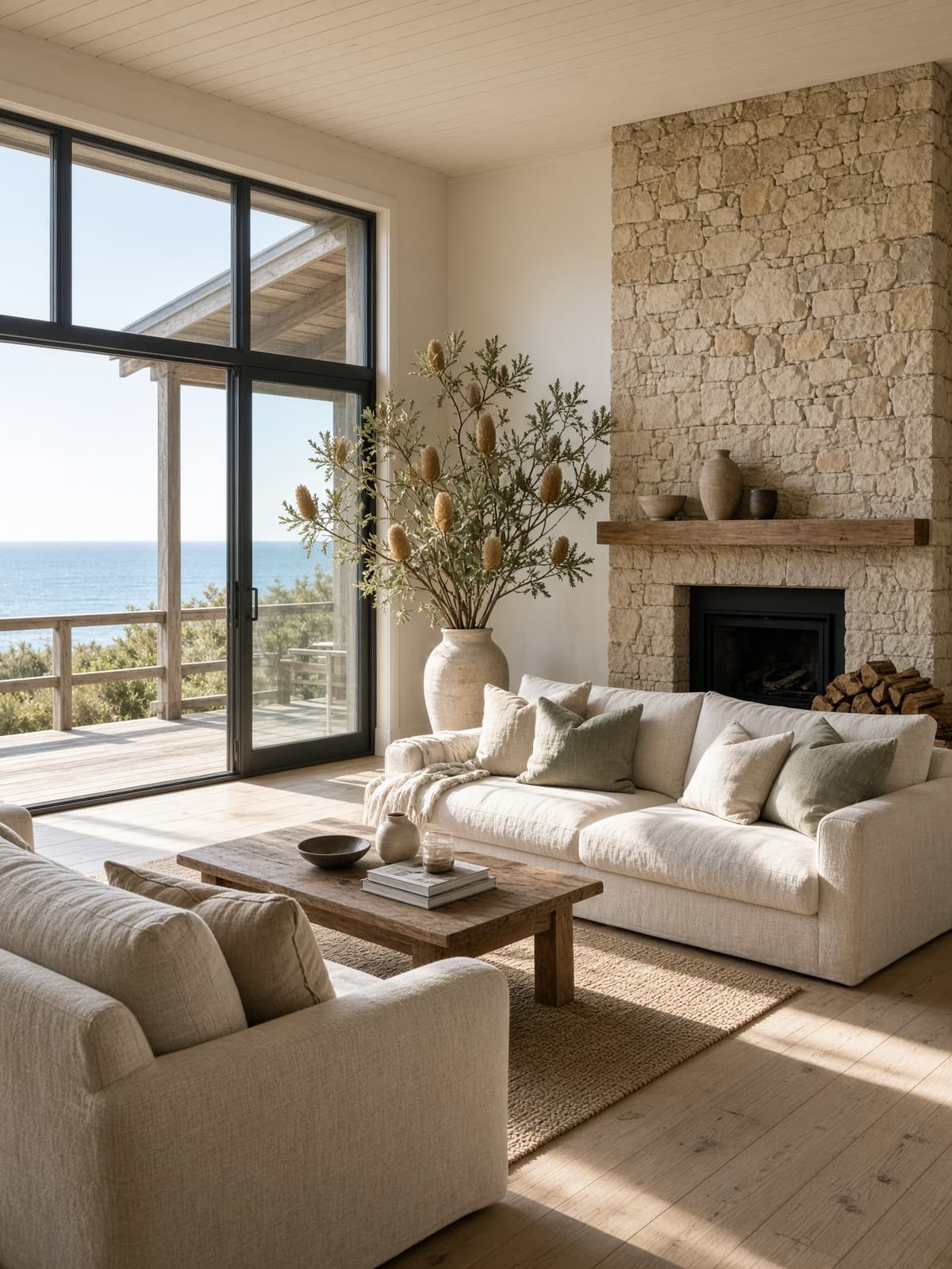 Bright, naturally lit living space in a Homezy property